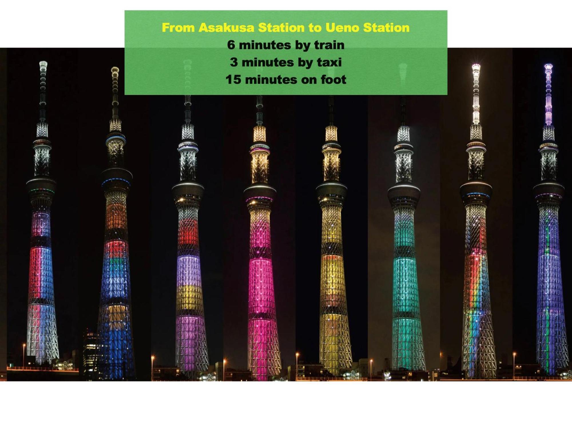 浅草寺3分｜浅草駅6分｜開放的｜畳寝室｜2-6人｜成田&羽田空港直通 Lägenhet Tokyo prefektur Exteriör bild
